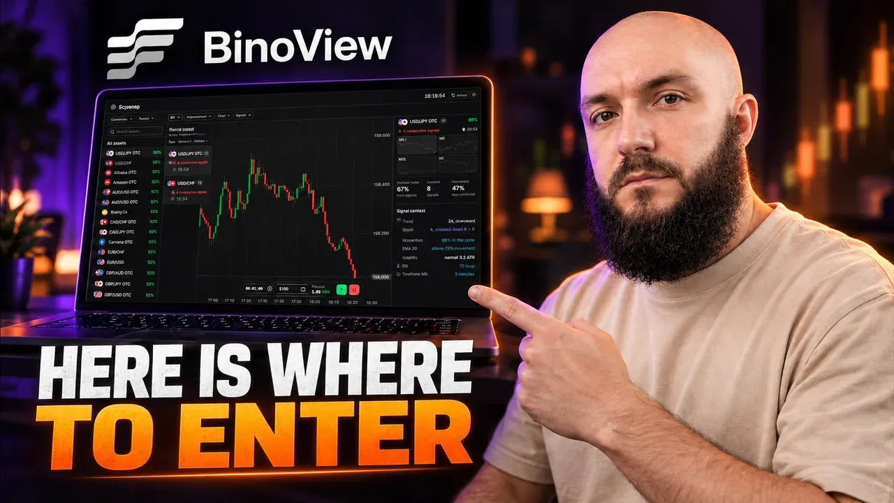 BinoView Sequence Screener: How to Find Candle Streaks Across All Pocket Option Assets