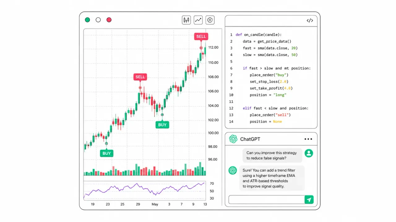 Создаём сигнальный бот в Spectra Charts с метками BUY и SELL