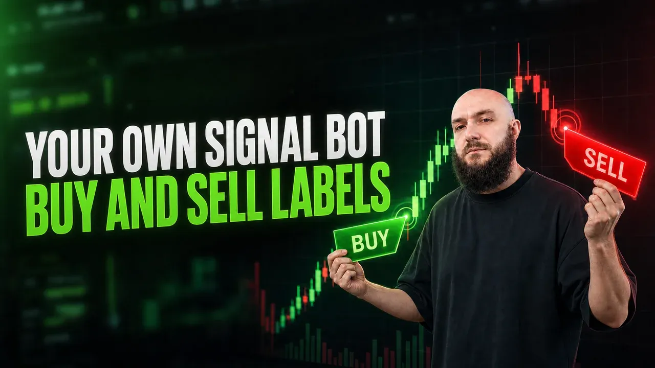 Creating a signal bot in BinoView Supercharts with BUY and SELL labels