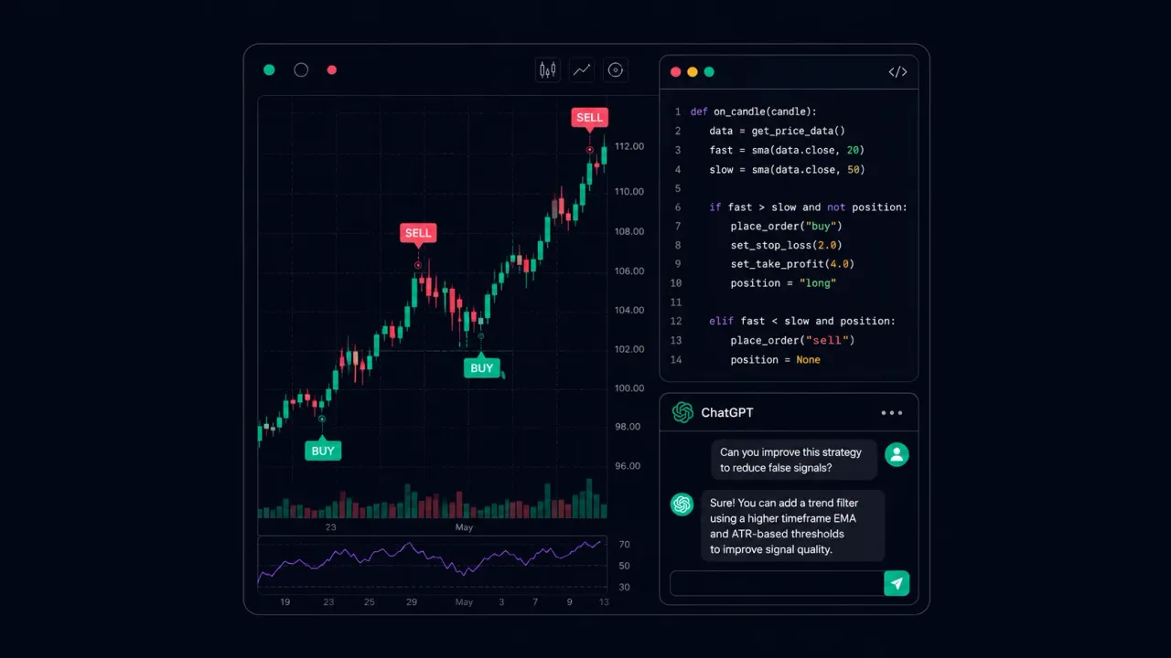 Создаём сигнальный бот в Spectra Charts с метками BUY и SELL
