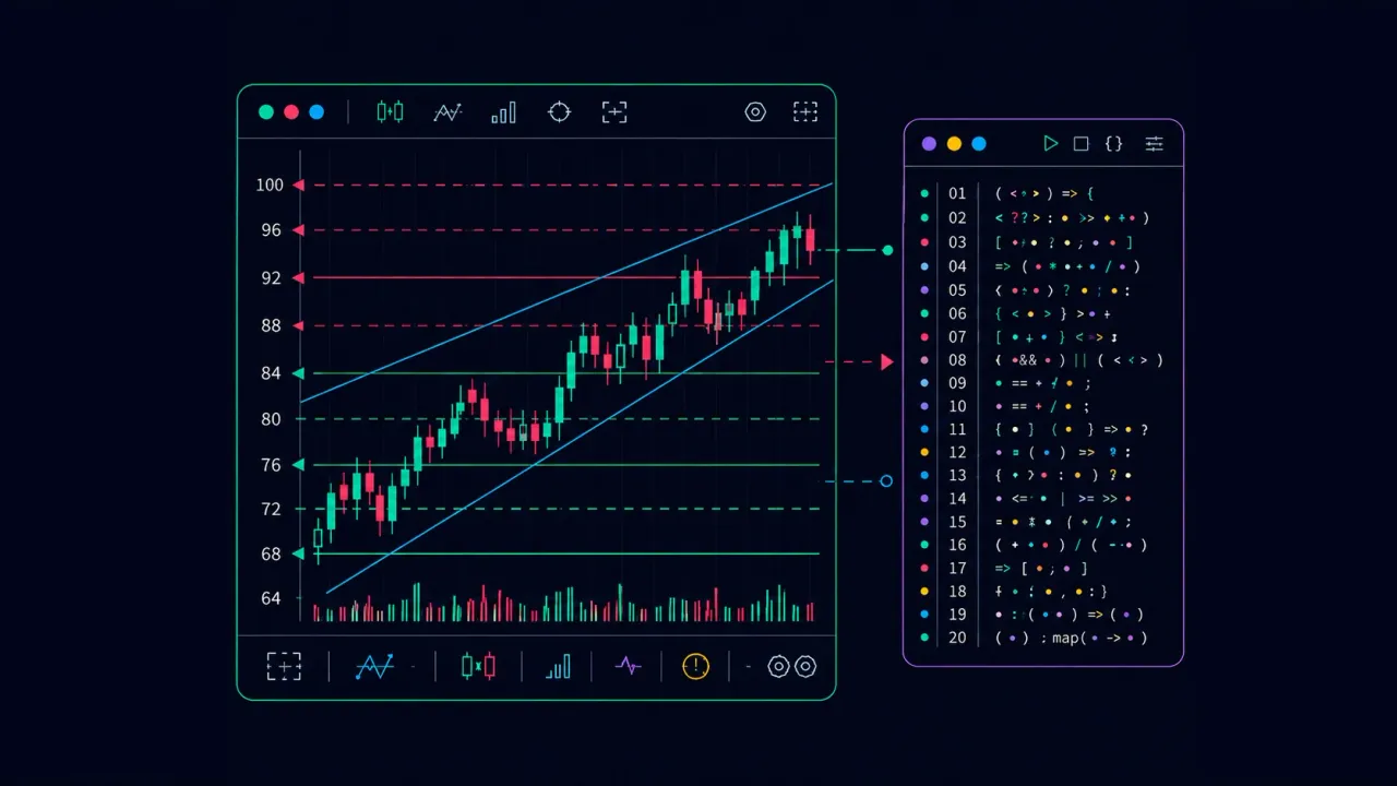 Создаем визуальный инструмент для Spectra Charts с отрисовкой линий поверх графика
