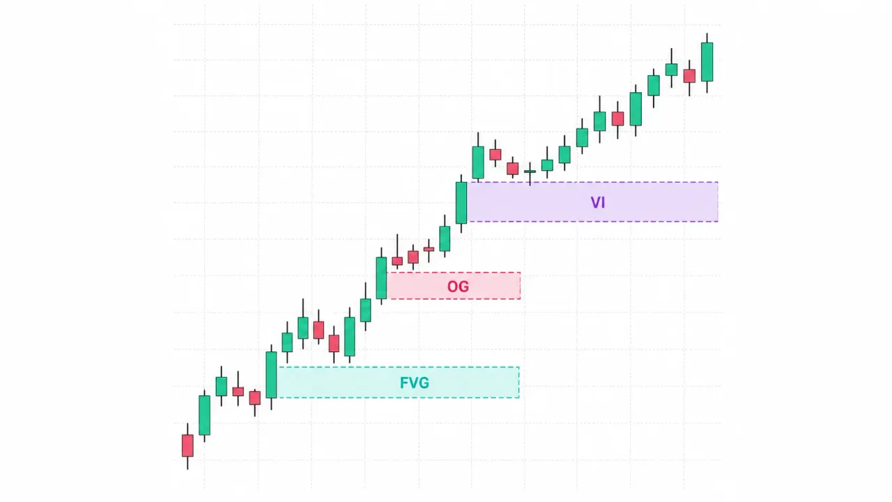 Индикатор Imbalance Suite — FVG, OG и VI