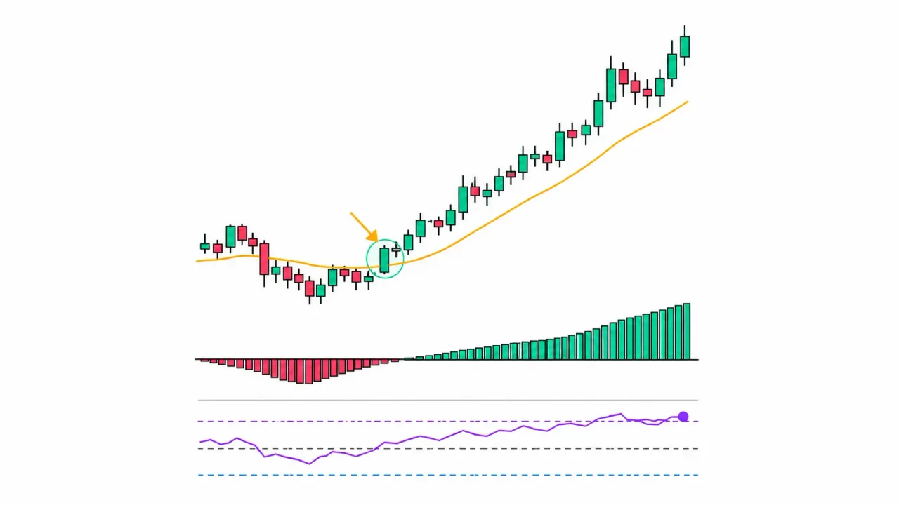 Торговый бот Impulse Rider — определяет импульсы по MACD, RSI и EMA