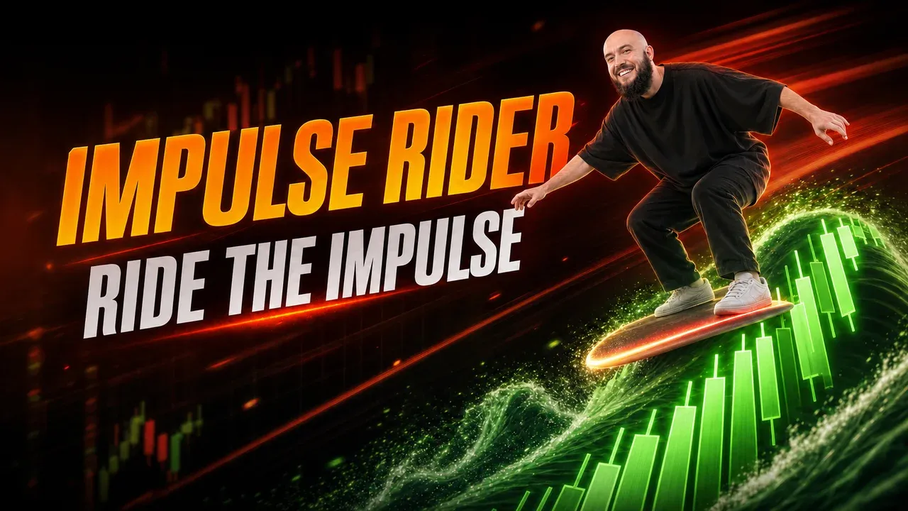 Trading Bot Impulse Rider — identifies impulses by MACD, RSI, and EMA