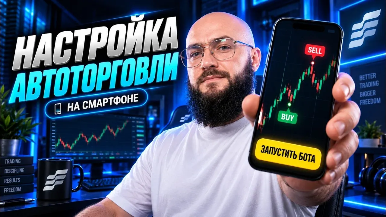 Запуск торгового бота для Pocket Option со смартфона: настройки терминала и режим «Авто»