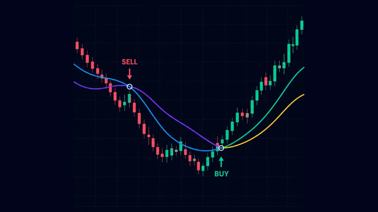 Индикатор Trend Signals — пересечения по скользящим средним для быстрого отображения текущего тренда